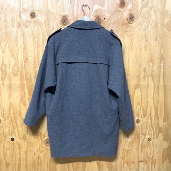 LAP LA Oversized Military Double Breasted Coat Women Size Small or Medium Jacket - Picture 8 of 14